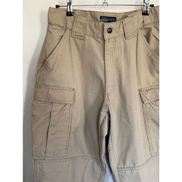 511 Tactical Series Men's Pants Khaki Style 74003 Sz 31.5-35 Waist (expandable) - Picture 8 of 11
